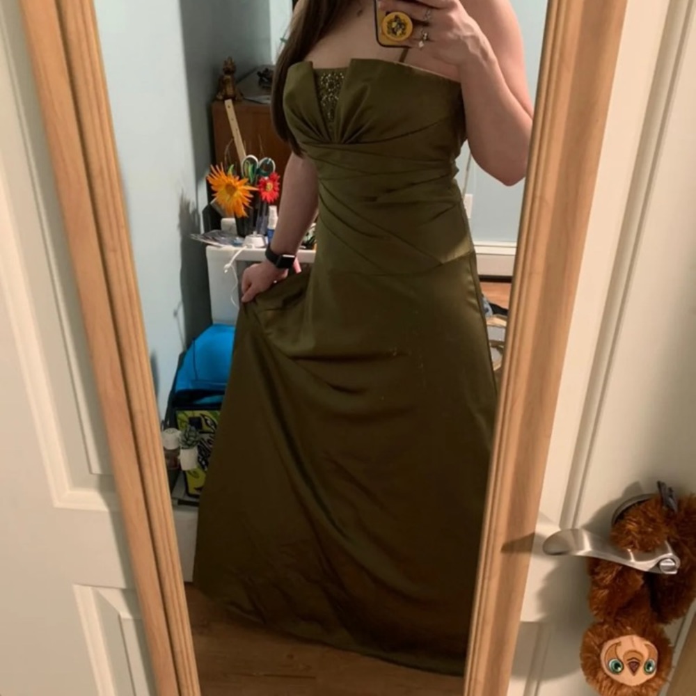 David’s bridal formal dress